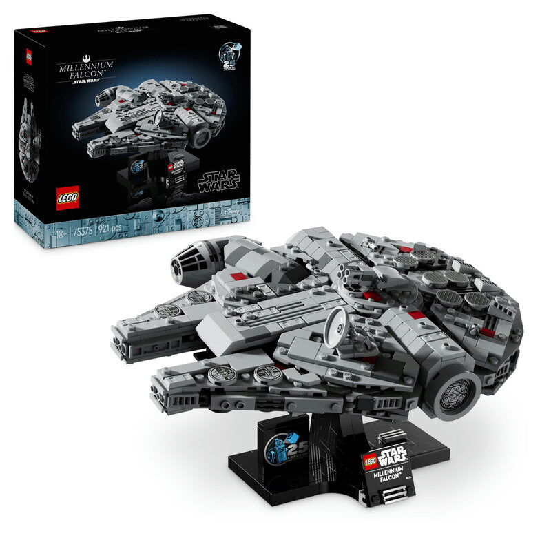 LEGO Star Wars™ 75375 Millennium Falcon™ Building Set. An Iconic Starship Model for Display and Play.