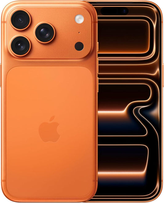 Apple iPhone 17 Pro 256GB Smartphone - Cosmic Orange (Device only) | The Latest Premium iOS Mobile Device