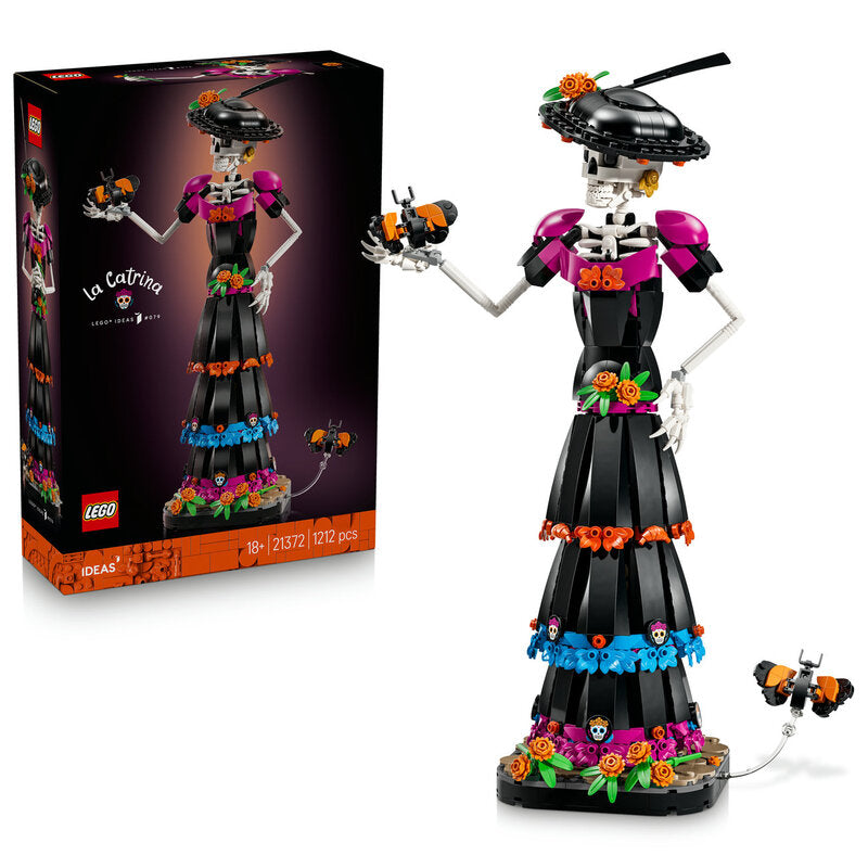 LEGO Ideas 21372 La Catrina Doll Building Set - A Creative Day of The Dead Themed Model Kit for Display