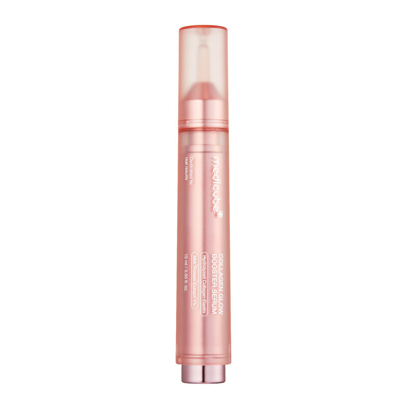 Medicube Collagen Glow Booster Serum 15ml | Brightening Hydrating Face Serum for Dull Skin, Replenishes Lost Collagen