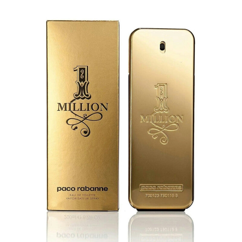 Paco Rabanne 1 Million Eau de Toilette 200ml For Men - A Bold, Masculine & Spicy Fragrance With Amber Notes