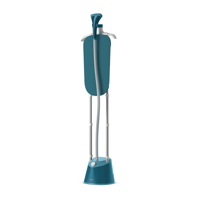 Philips 1000 Series Garment Steamer 1800W - Powerful 1800-Watt Steaming for Wrinkle-Free Clothes, Blue