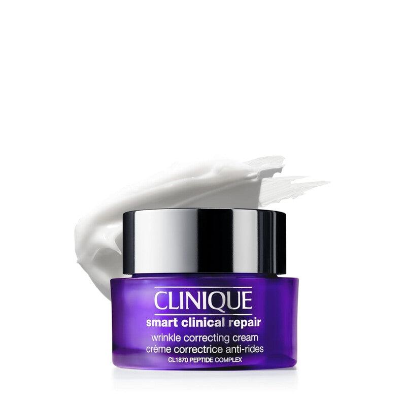 Clinique Wrinkle Correcting Cream: Smart Clinical Repair Moisturizer for Face to Reduce Signs of Aging, 50ml