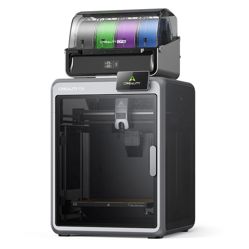 Creality K2 Combo 3D Printer – Multicolor High-Speed 600mm/s, Smart Auto Leveling, AI Camera, Large 260x260x260mm Build Volume