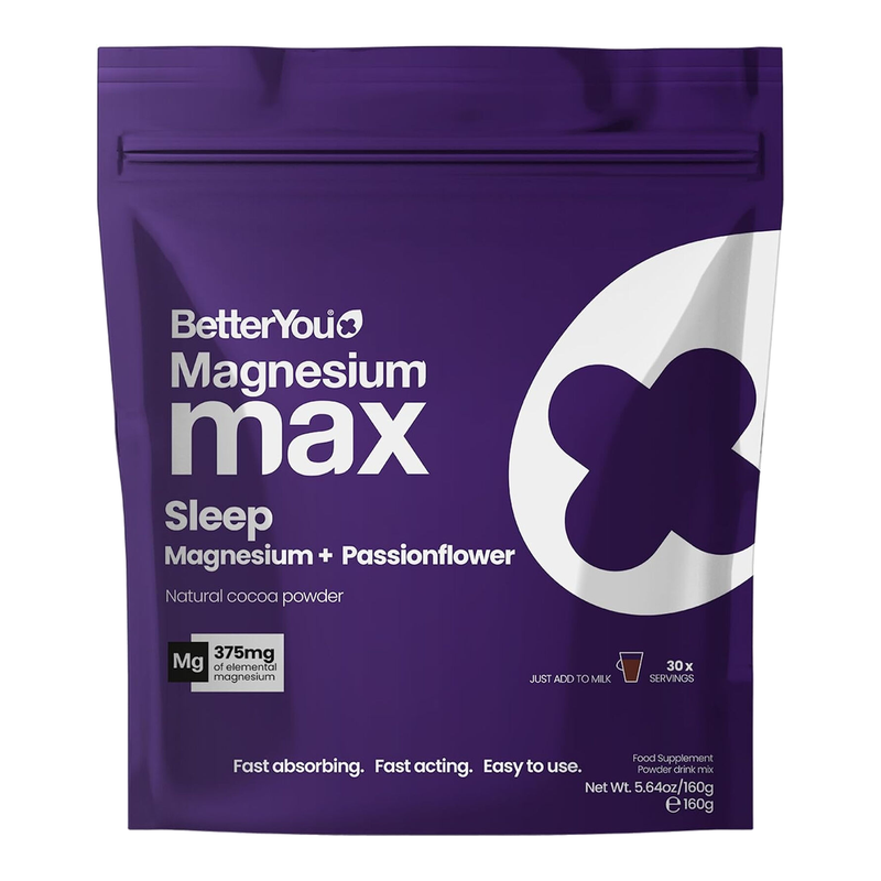 Better You Magnesium Max Sleep Powder 375mg Cocoa - 160g