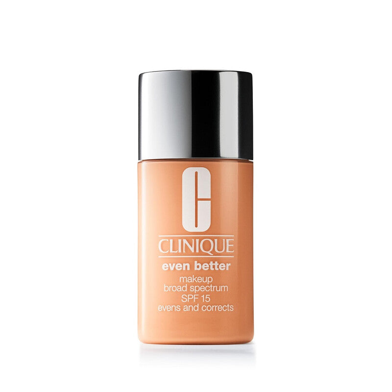 Clinique Even Better Makeup SPF15 Foundation - 30ml in Shade WN12 Meringue, a Natural, Flawless Finish Liquid Foundation for a Radiant Complexion