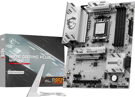 MSI B850 GAMING PLUS WIFI6E Motherboard | AMD B850 Chipset, Socket AM5 ATX Form Factor with Wi-Fi 6E