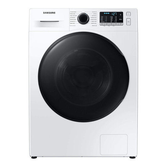 Samsung Washer Dryer: 8kg Wash 5kg Dry EcoBubble™ Technology White Energy Efficient A+++ Rated WD80TA046BE/EU