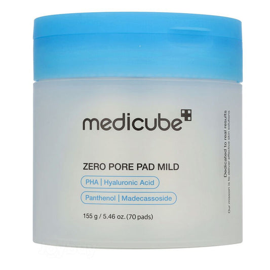 Medicube Zero Pore Pad Mild 155g: Gentle Daily Exfoliating Pads for Minimizing Pores and Refining Skin Texture