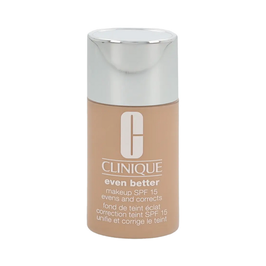 Clinique Even Better Makeup SPF15 Foundation: #18 Cream Whip, 30 ml. A hydrating, buildable liquid foundation for a naturally flawless complexion.