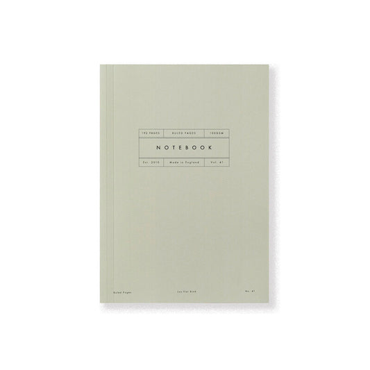 Katie Leamon A5 Notebook Lined Paper 100GSM Sage