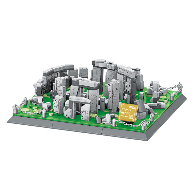 WANGE Stonehenge-Wiltshire,England 753 Pcs Building Blocks Set for Hobby Builders