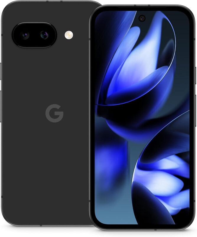 Google Pixel 9a Unlocked Android Smartphone - 128GB in Obsidian - AI Camera, All-Day Battery & Powerful Security