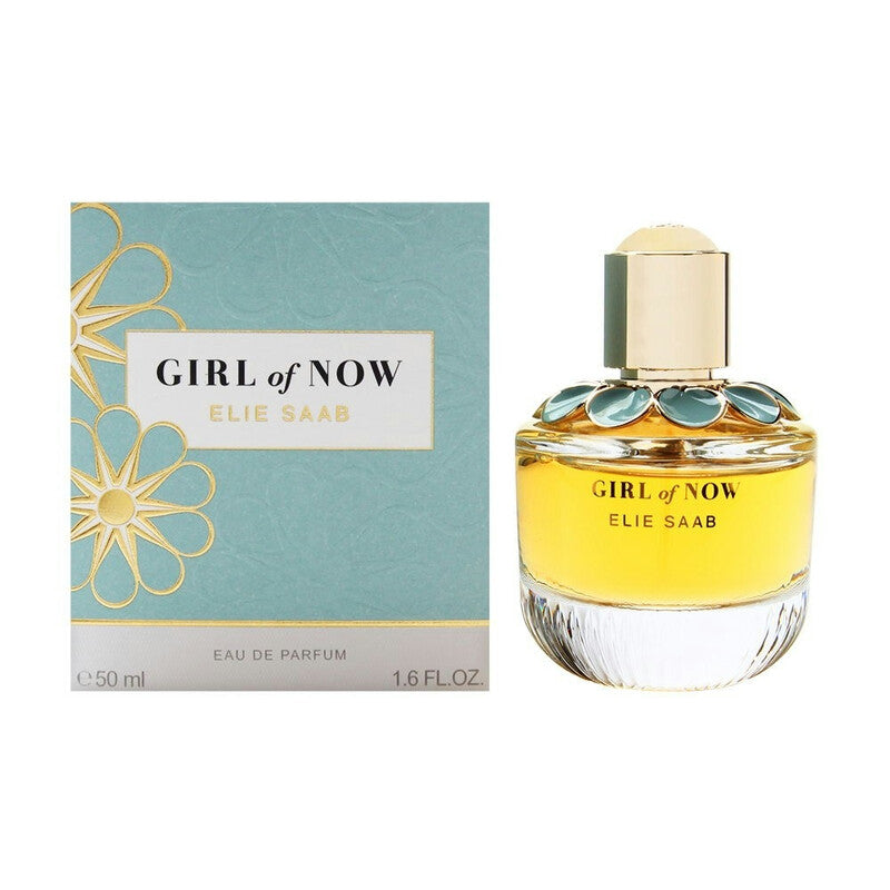 Elie Saab Girl Of Now Eau de Parfum for Women - A Delicious 50ml Floral Fragrance with Pistachio & Almond Notes
