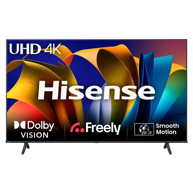 Hisense 43 Inch E6Q Direct LED 4K HDR Smart VIDAA OS TV with AI 4K Upscaler, AI Smooth Motion & Game Mode PLUS