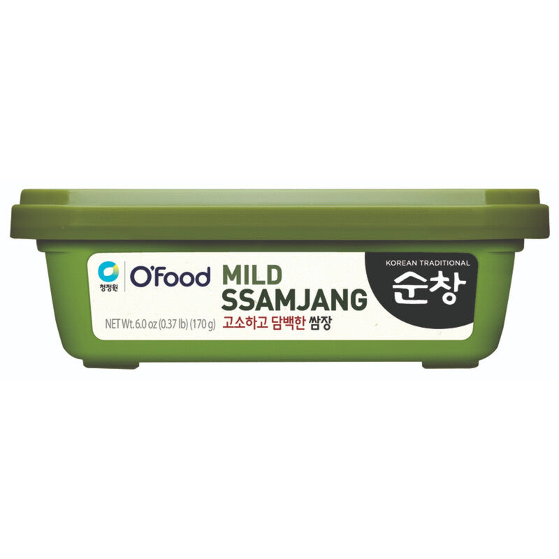 O'Food Mild Seasoned Soybean Paste (Ssamjang) 170g|Chung Jung One Korean Sauce