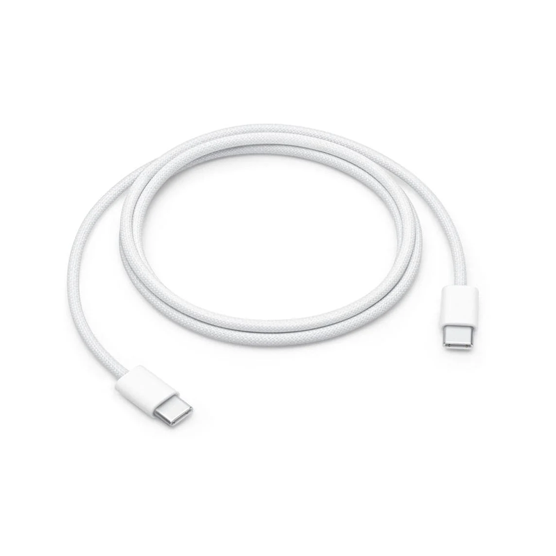 Apple USB-C Charge Cable (1m) - Woven Fast Charging Cord for MacBook, iPad Pro, and iPhone 15 Models