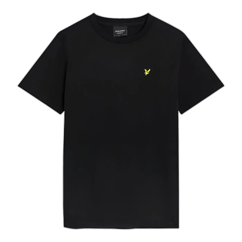 Lyle & Scott Oversized Cotton Crew Neck T-Shirt - Jet Black