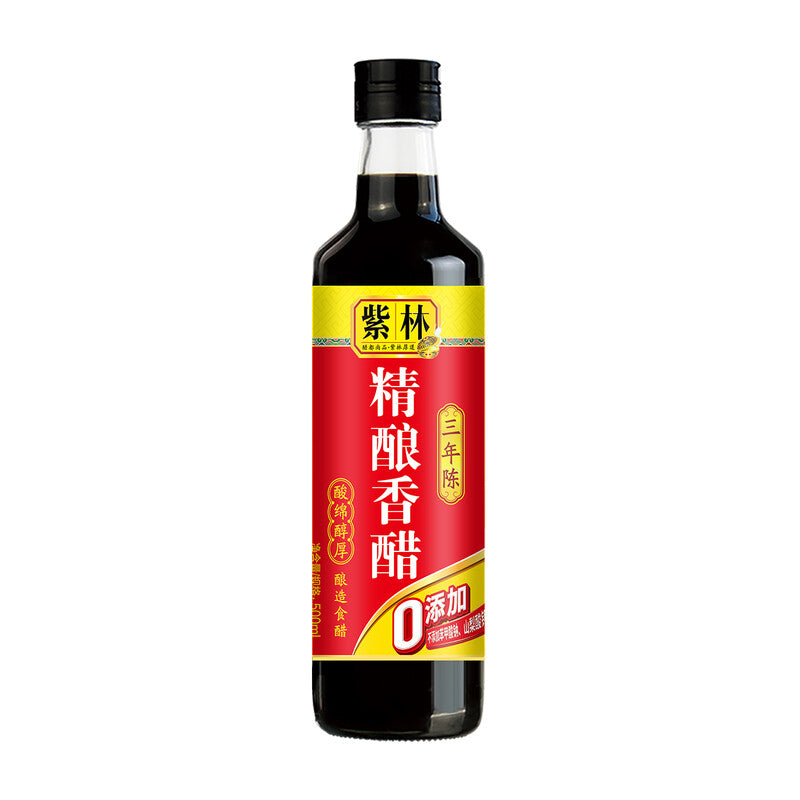 Zilin Premium Aged Black Vinegar, 3-Year Aged, 500ml