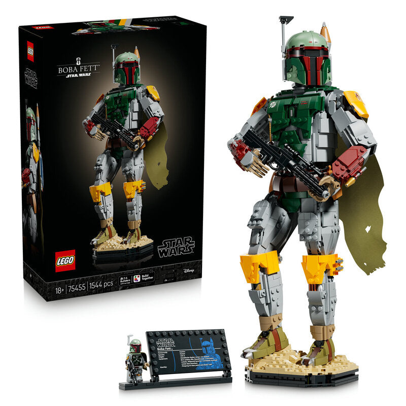 LEGO Star Wars Building Toy Set: 75455 Boba Fett Starship Microfighter for Creative Play and Display
