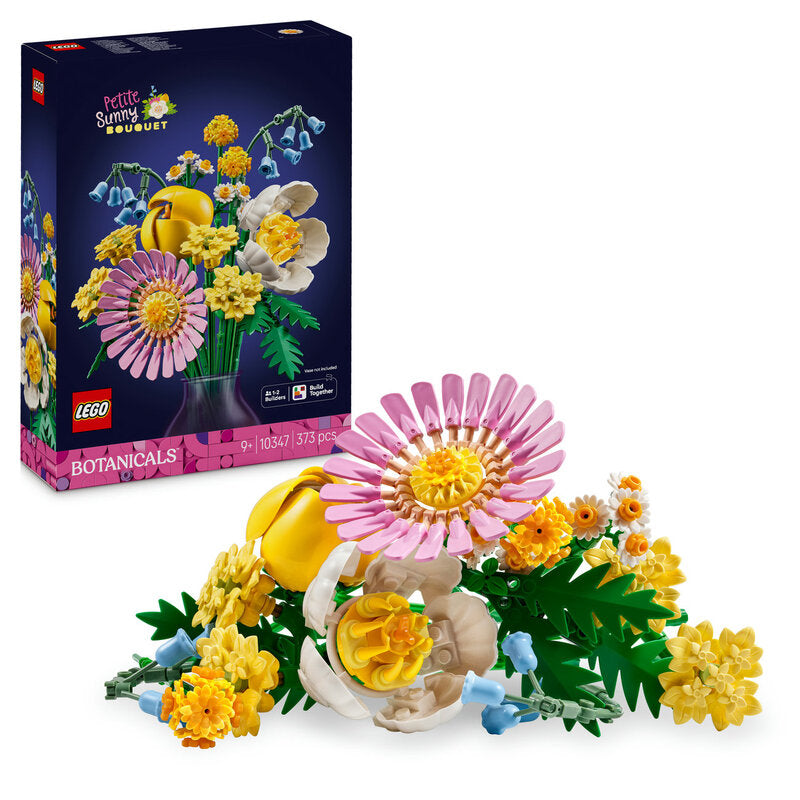 LEGO Building Set Toy: Botanicals 10347 Petite Sunny Bouquet - A Vibrant & Creative Floral Arrangement Project