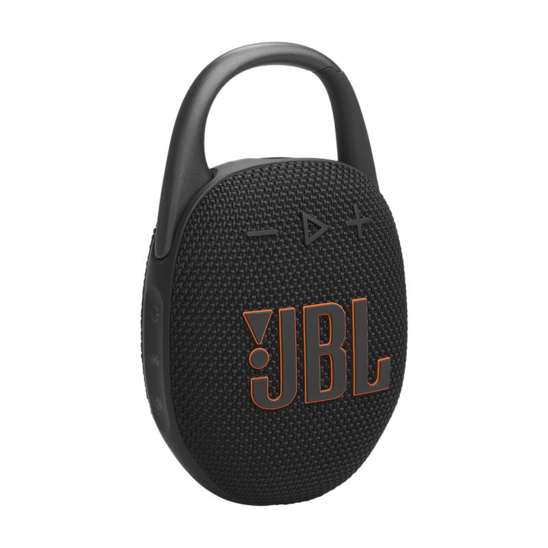 JBL Clip 5 Portable Bluetooth Speaker with Integrated Carabiner - Black | Wireless Outdoor Speaker with Rich Sound