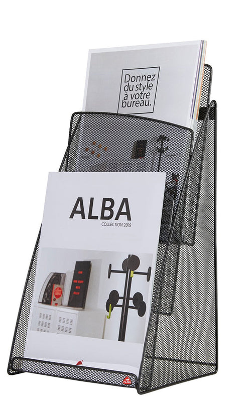 ALBA Tisch-Prospekthalter , MESHPREZA4, , DIN A4, Drahtmetall