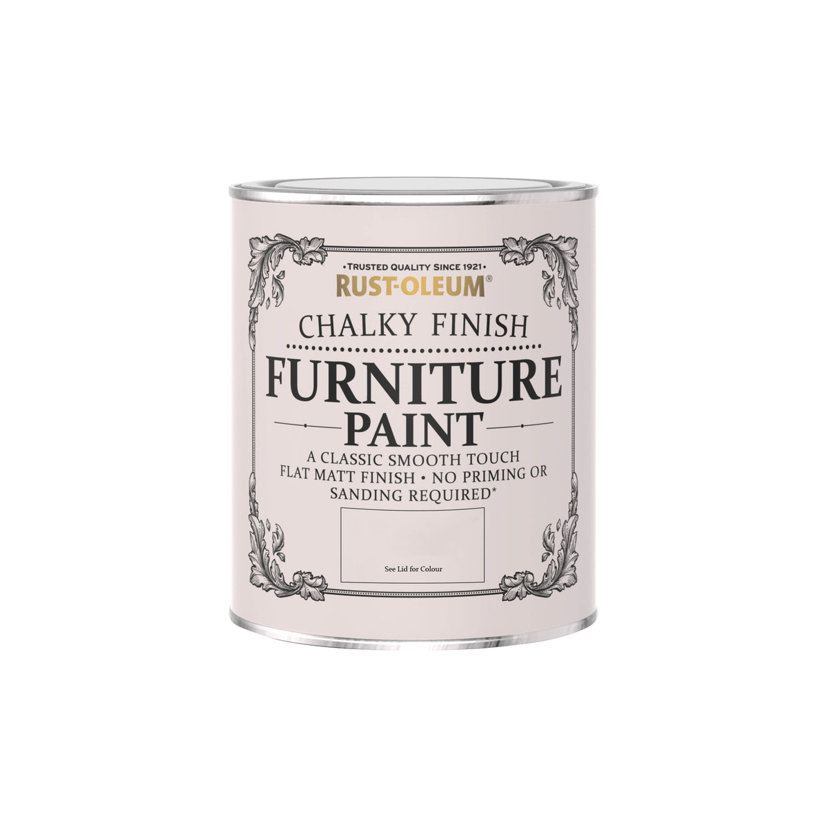 Rust-Oleum Yellow Chalky Finish Furniture Paint - Dijon 750ml