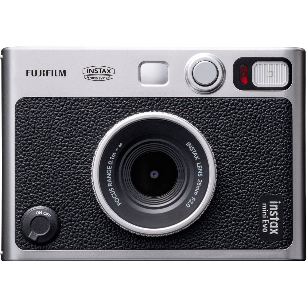 Fujifilm Instax Mini Evo Hybrid Instant Camera - Black - Camera Only