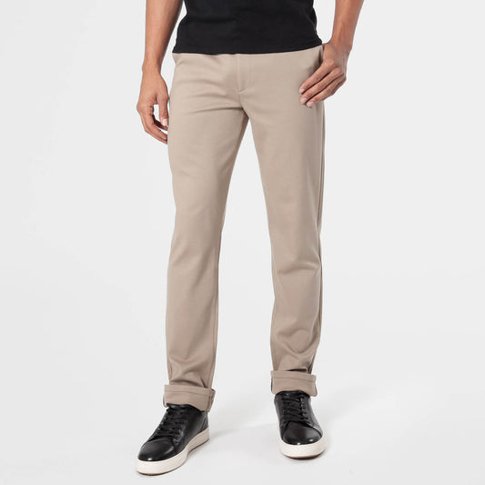 True Classic Khaki Slim Comfort Knit Chino Pant | 30