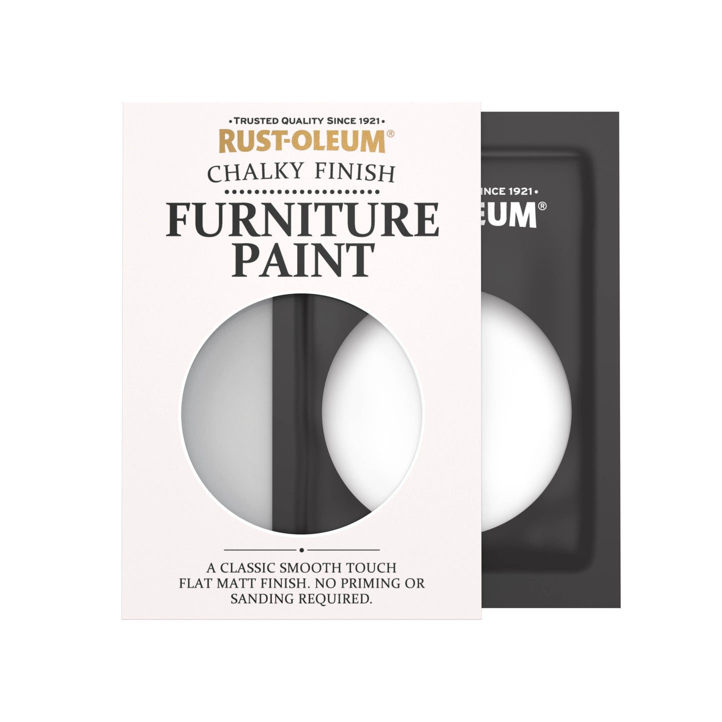 Rust-Oleum White Chalky Furniture Paint - Cotton 10ml