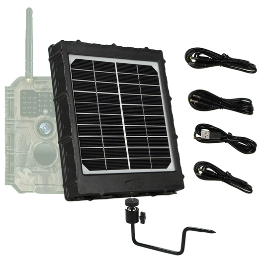 Solarpanel-Kits 3W 8000mAh 12V/9V/6V Ausgang Mini Portable Outdoor oder Indoor Wiederaufladbare Stromversorgung für alle Wildkamera | BL8000