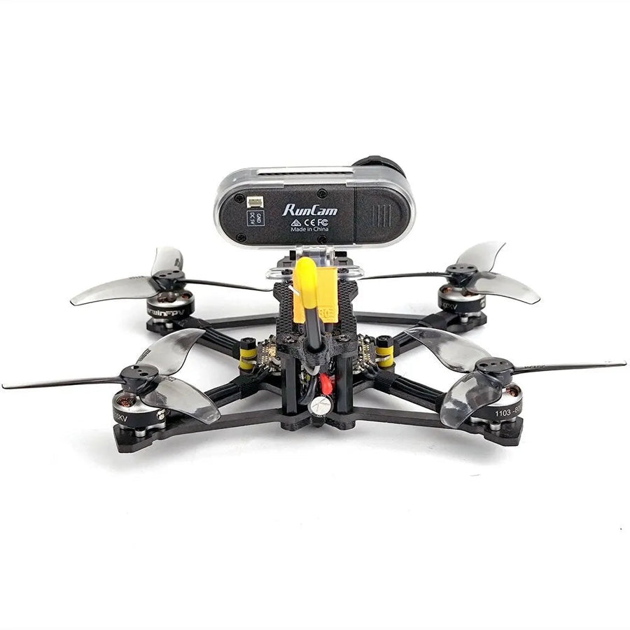 DarwinFPV TinyAPE Freestyle 2.5" 2-3S FPV Racing RC Drone with RunCam Nano4 Support ELRS - TinyApe Freestyle+RunCam Thumb camera