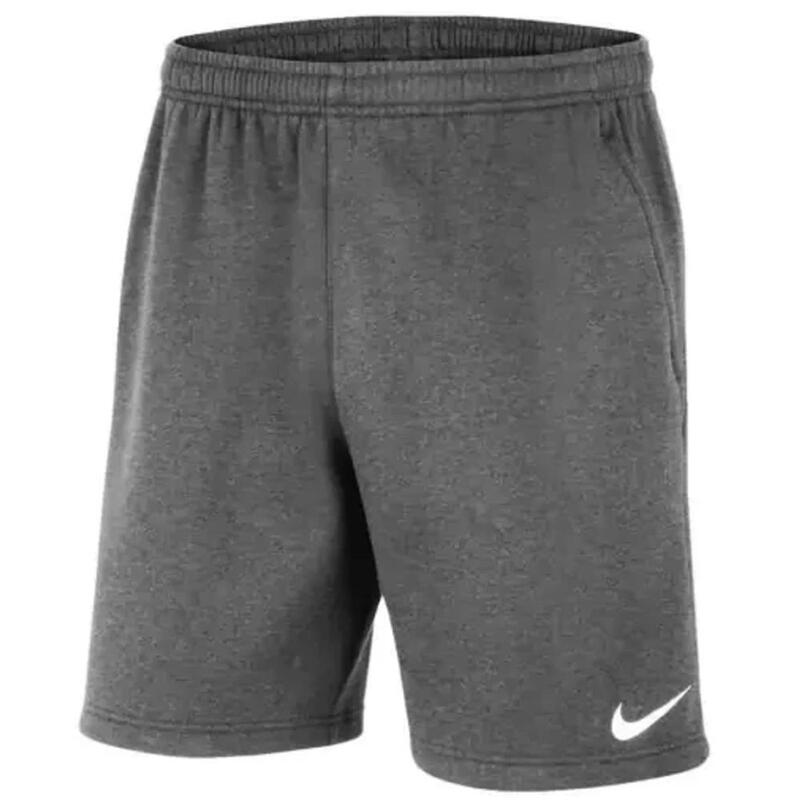 Nike Men's Fleece Park 20 Shorts in Charcoal Heather for Comfortable Casual Wear and Athletic Lifestyles