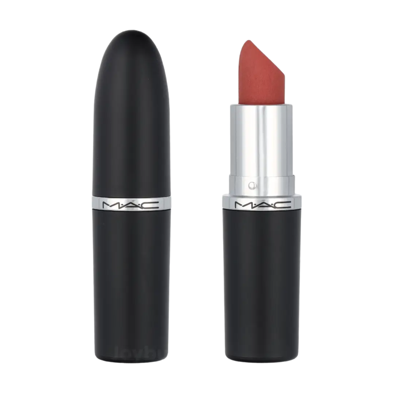 MAC Beauty Makeup Lips Macximal Silky Matte Lipstick 3.5g #617 Velvet Teddy Long-Lasting Rich Color Hydrating Formula