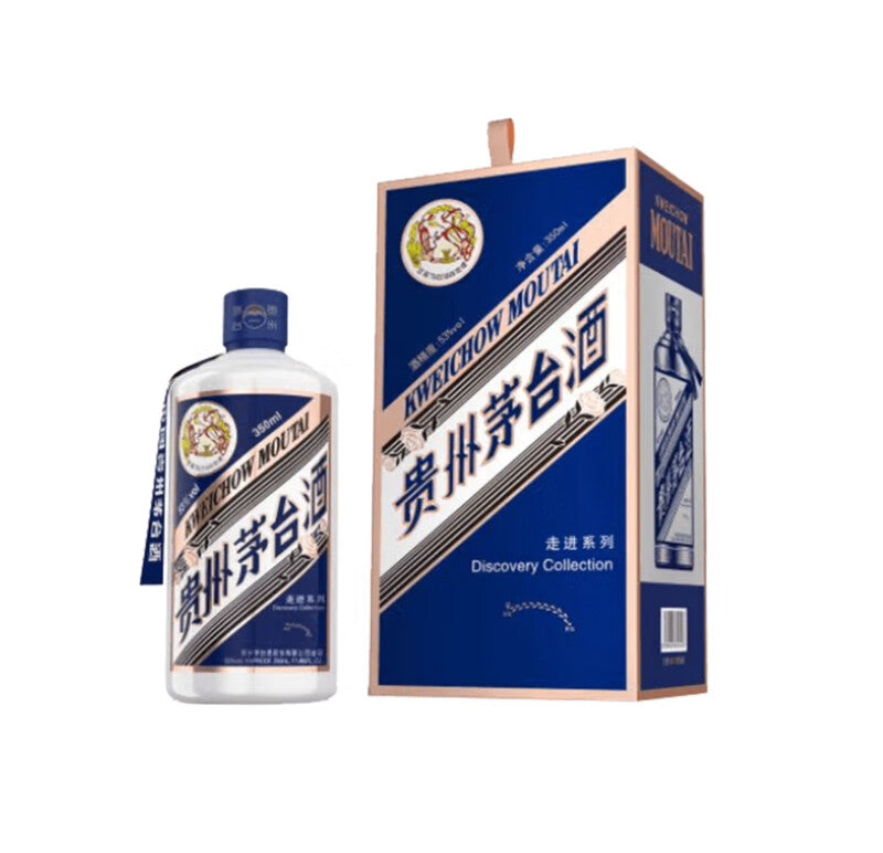 53% Acl./Vol “FLYING Fairy" BRAND KWEICHOW MOUTAI CHIEW (EXPLORE SERIES·BRITAIN）350ML x 6 BOTTLES/ CARTON Chinese Baijiu 53%vol 350ml贵州茅台酒（走进·英国）350ML