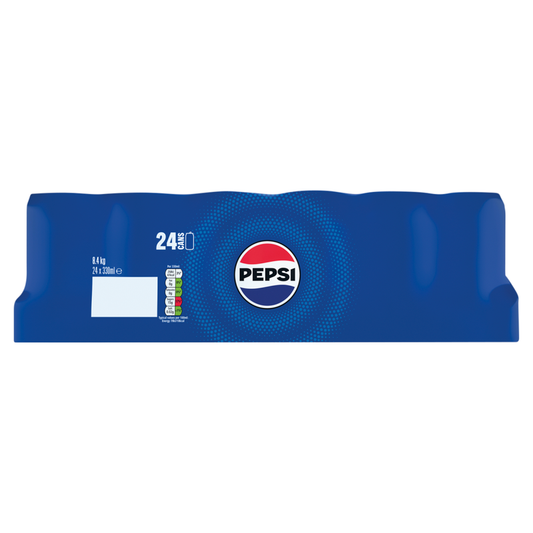 PEPSI Regular Cola Soft Drink 24 x 330mL