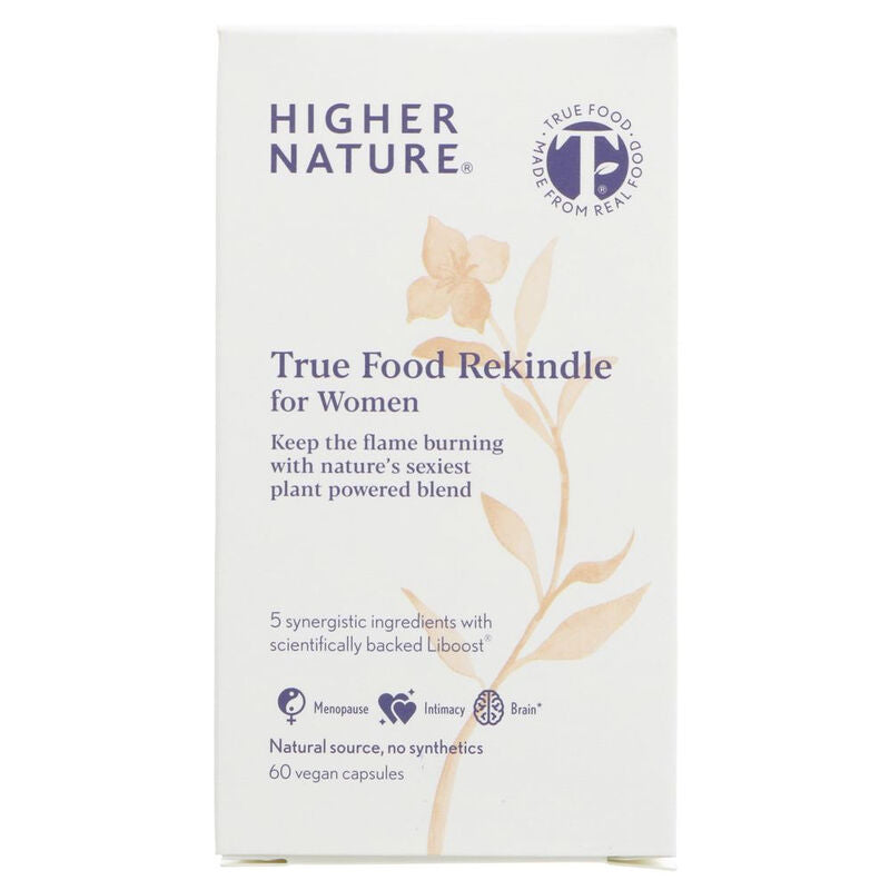 Higher Nature Rekindle for Women Vegan Women's Health Support Capsules - 60 Capsules