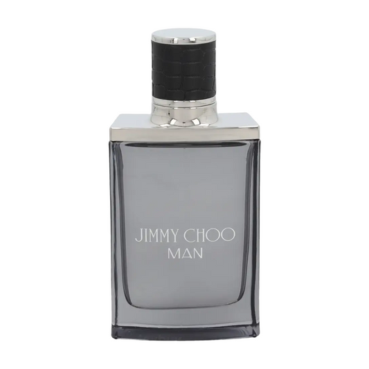 Jimmy Choo Man Eau de Toilette for Men, 50ml | Aromatic Woody Scent with Liquorice & Patchouli Notes