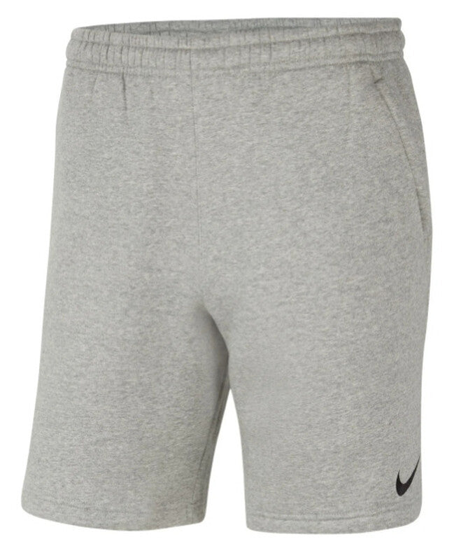 Nike Men's Fleece Park 20 Shorts in Dark Grey Heather - Comfortable Athletic Training and Casual Wear
