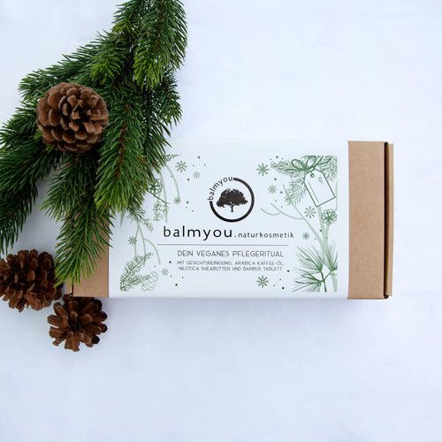 balmyou Pflegeritual Geschenkbox - grün