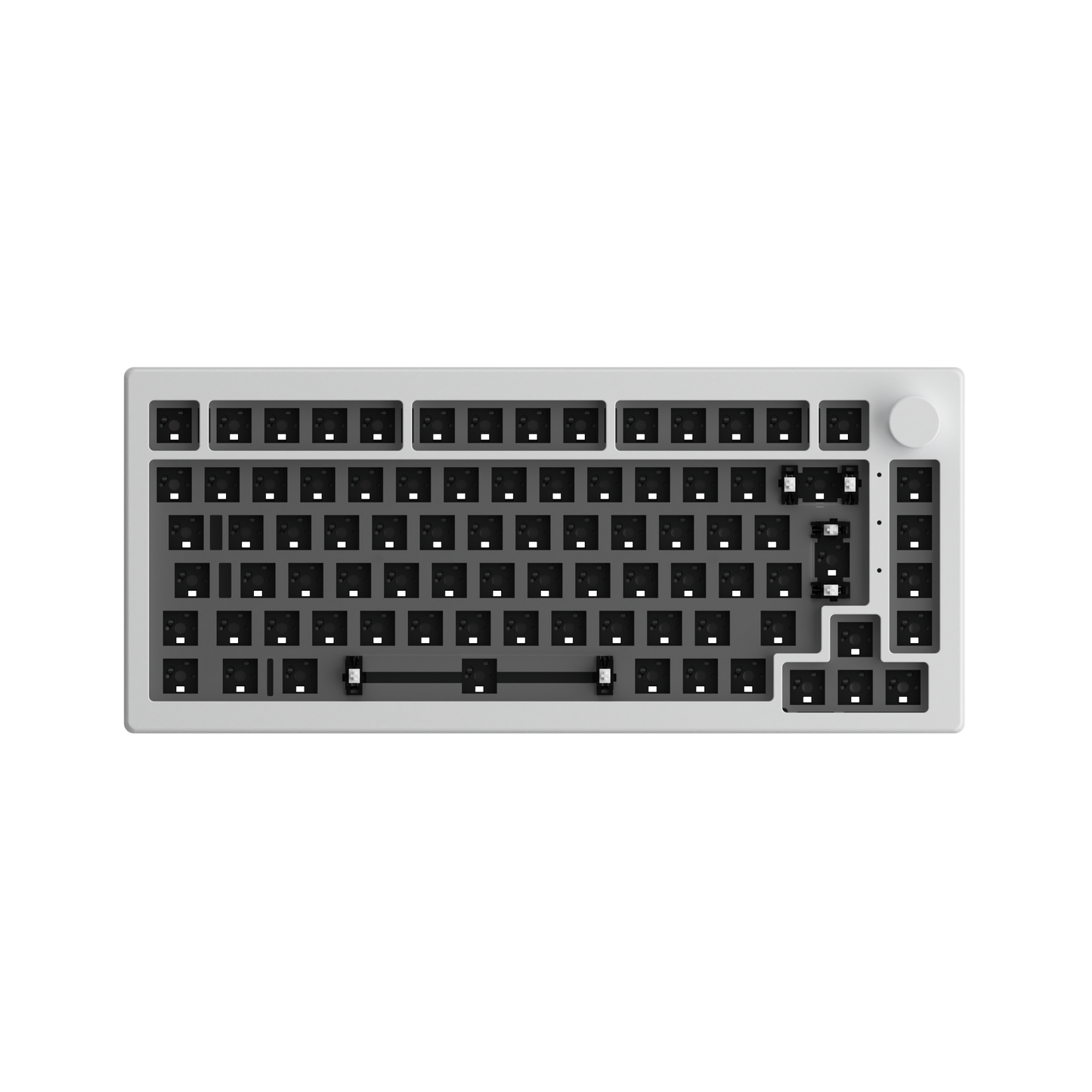 5075 VIA DIY Kit - 5075S(Wired) / Moonlight White- ISO / Default(CN) Warehouse