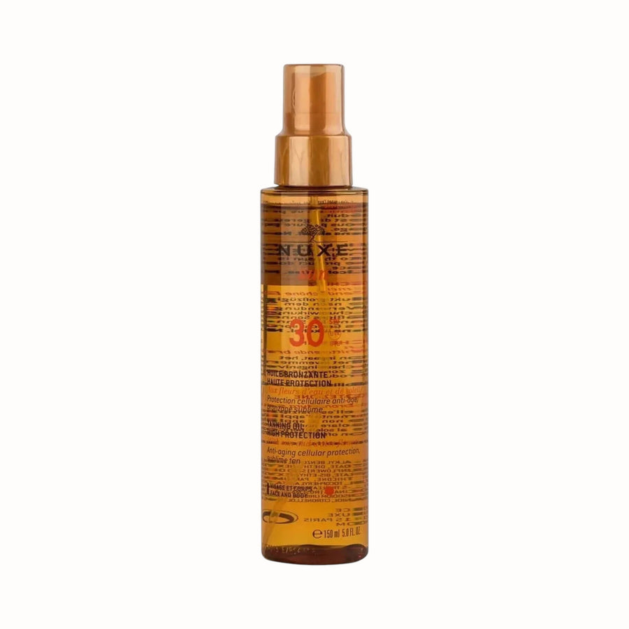 NUXE SUN Tanning Oil High Protection SPF30