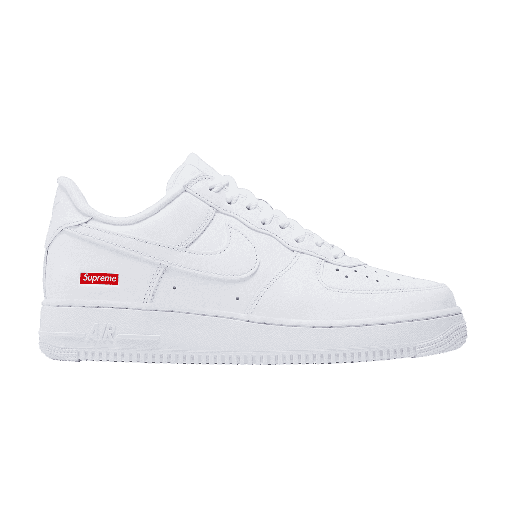 Supreme x Air Force 1 Low Box Logo - White - 36 / Standard