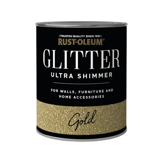 Rust-Oleum Ultra Shimmer - Gold Glitter 750ml