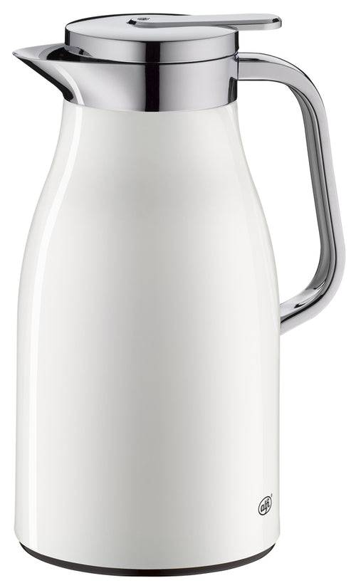 alfi Isolierkanne SKYLINE, 1,0 Liter, alpinweiß matt