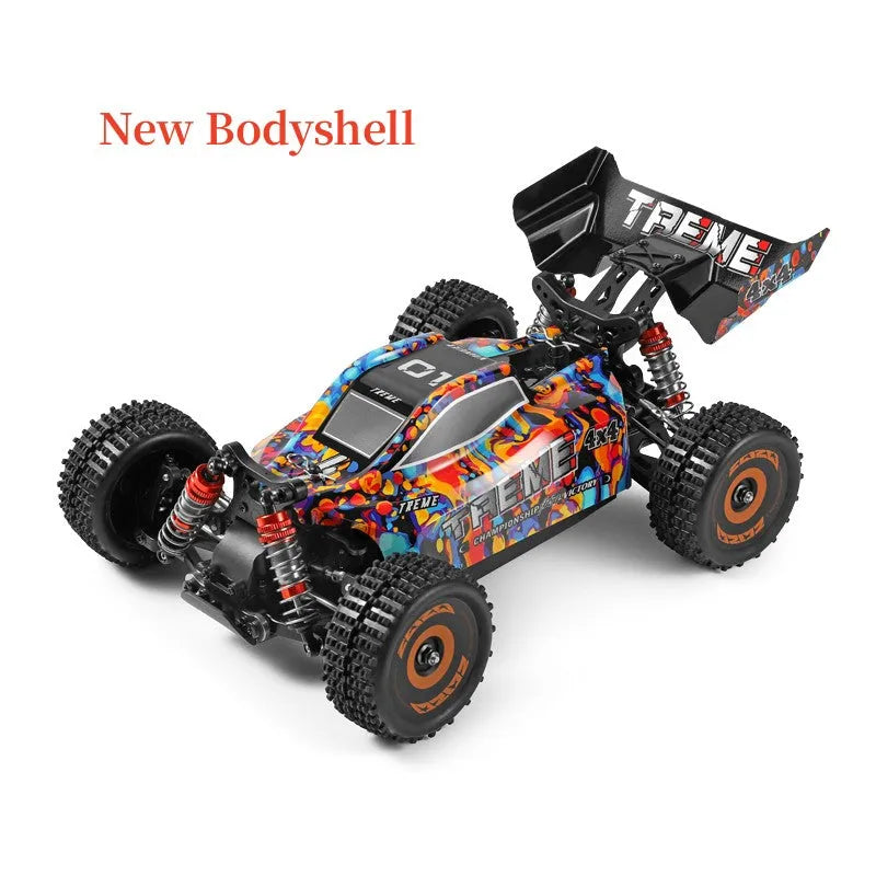 WLtoys 184016 75km/h High-Speed 2.4G 4WD Off-Road Bruhsless Drifting RC Buggy Car - Standard Version