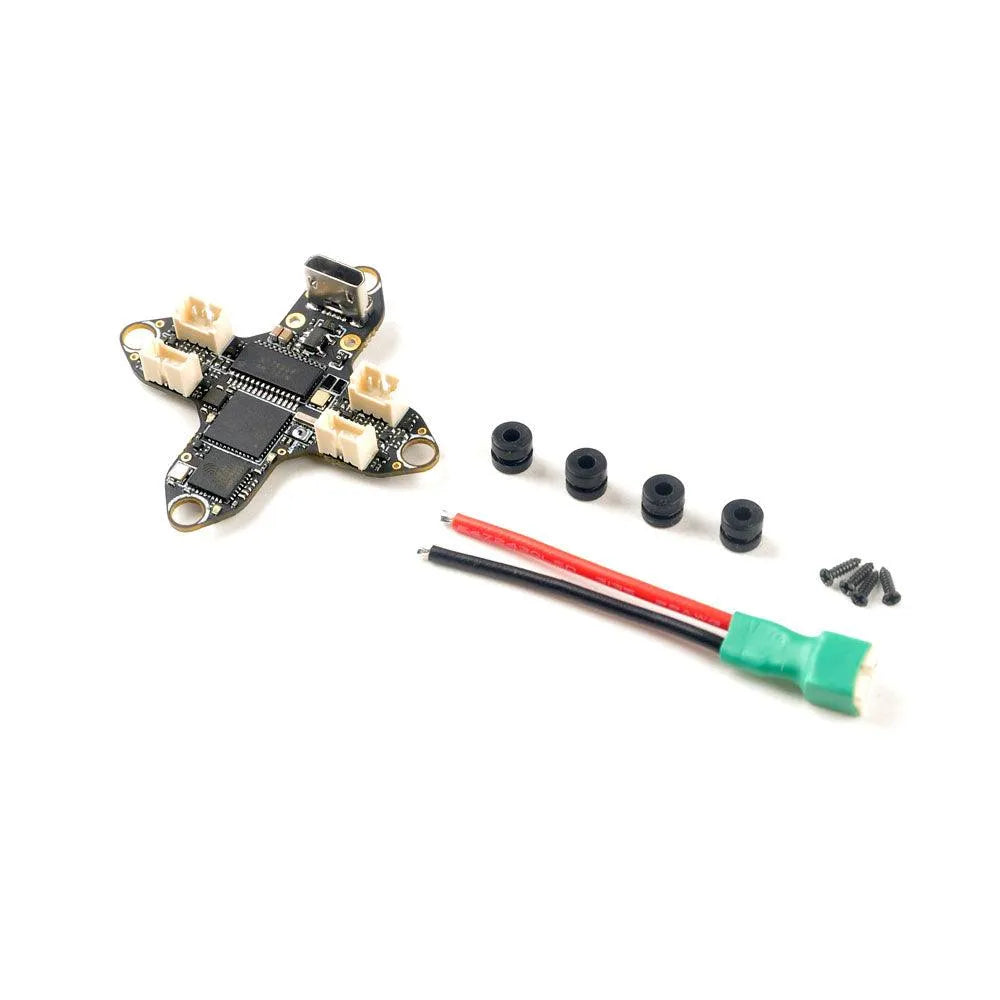 Happymodel CrossF4 ELRS 1-2S Flight Controller for Tinywhoop with BMI270 IMU and Serial UART ELRS V3.0 Receiver