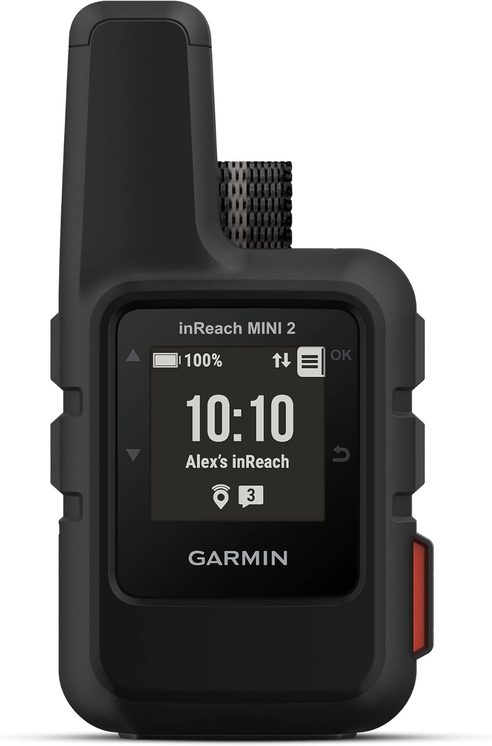 Garmin inReach Mini 2, Leichter und kompakter Satellitenkommunikator, Wandern Handheld, schwarz