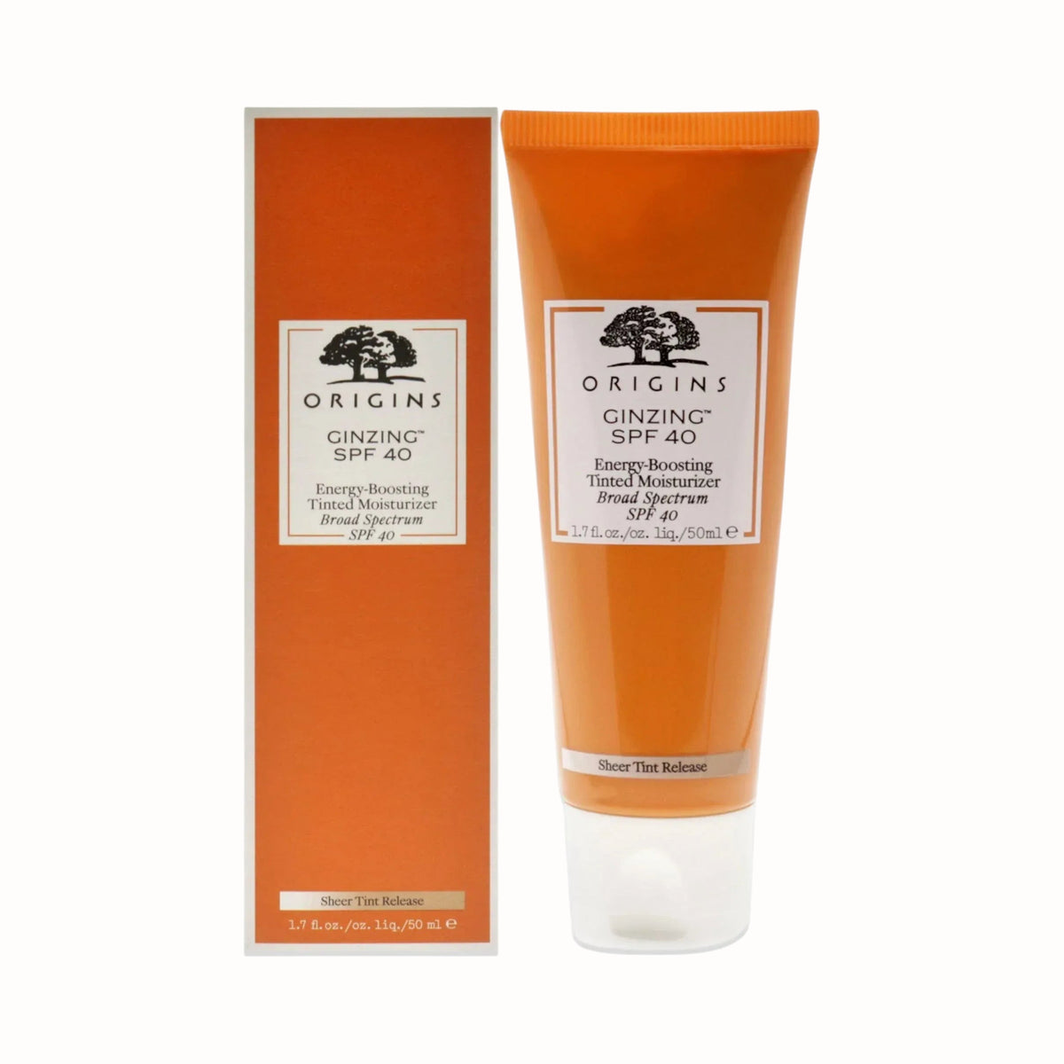 Origins Ginzing Energy- Boosting Tinted Moisturizer SPF40